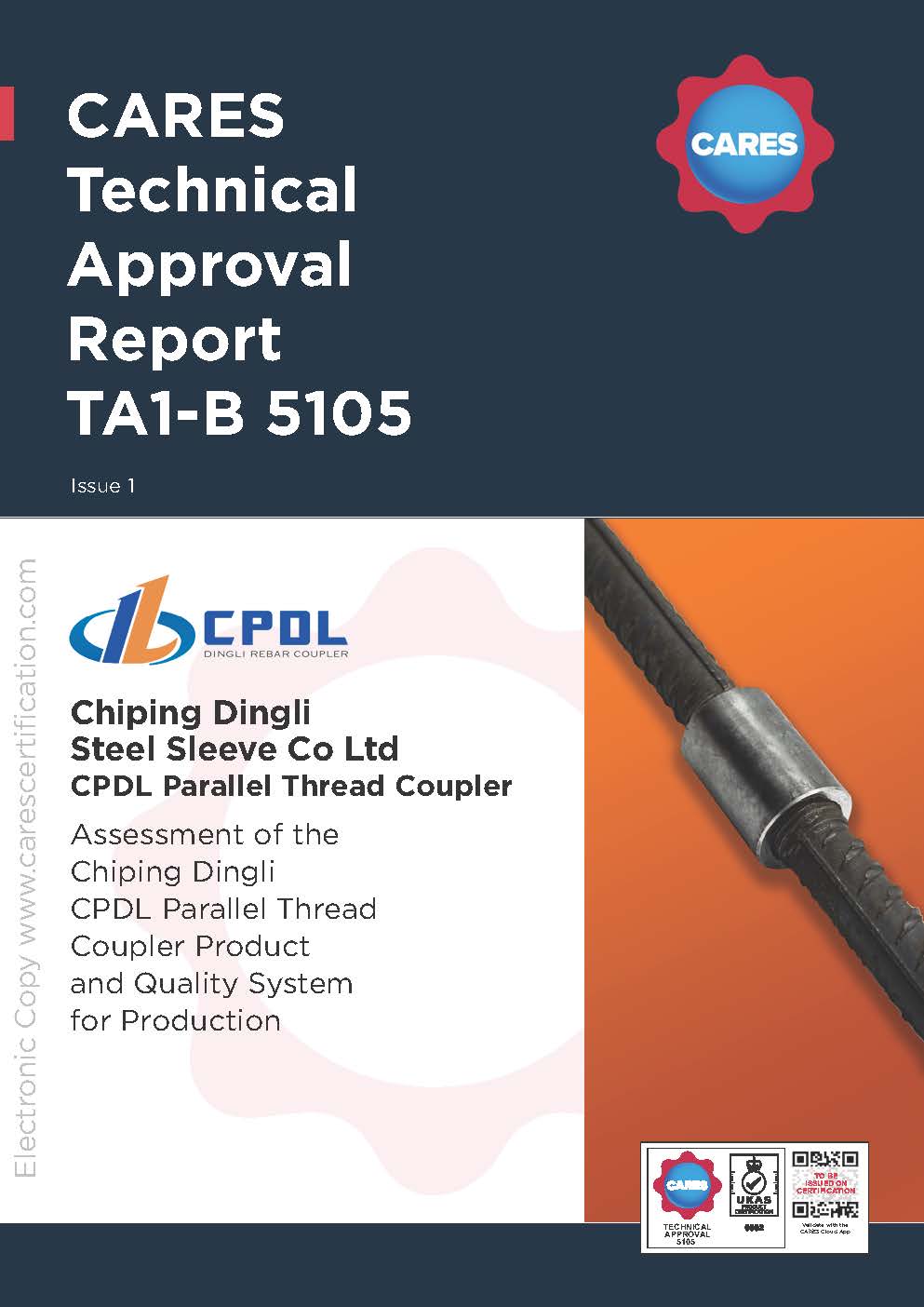 Chiping Dingli Steel Sleeve Co., Ltd Technical Approval