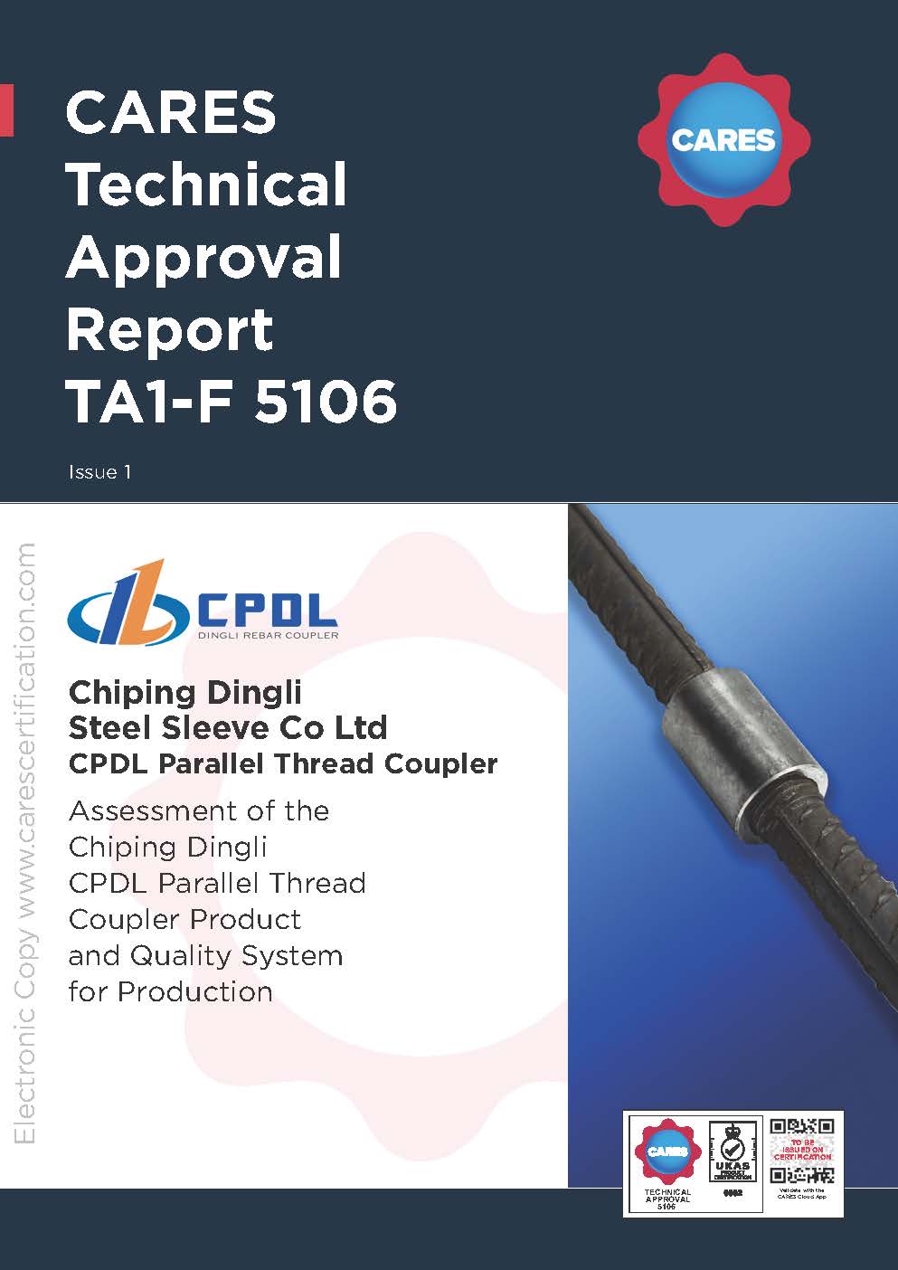 Chiping Dingli Steel Sleeve Co., Ltd Technical Approval